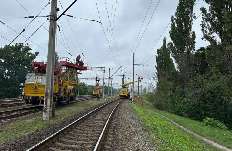 Удар по Києву: пошкоджено залізничну інфраструктуру