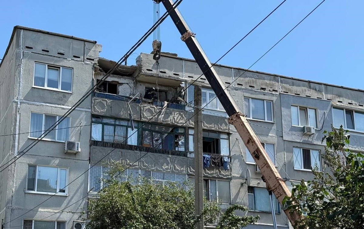 Новини України - Удар по Павлограду: в ОВА показали фото наслідків