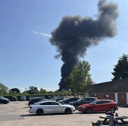 В аеропорту біля Лондона розбився літак