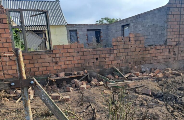 В ОВА показали наслідки обстрілу Дніпропетровщини