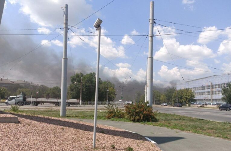 В РФ загорівся завод з виробництва деталей РСЗВ