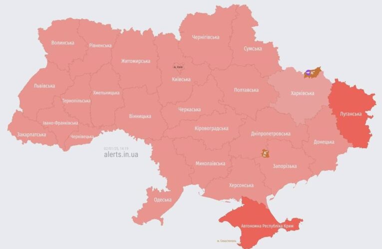 В Україні оголошена масштабна повітряна тривога через зліт МіГ-31К