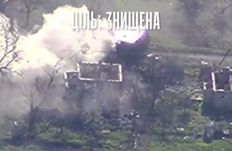 Воїни 28-ї ОМБр показали кадри знищення окупантів