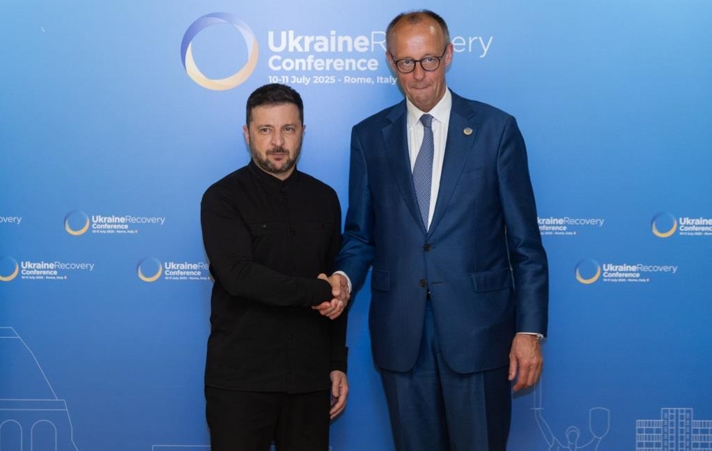 Новини України - Зеленський і Мерц обговорили збільшення українського виробництво дронів