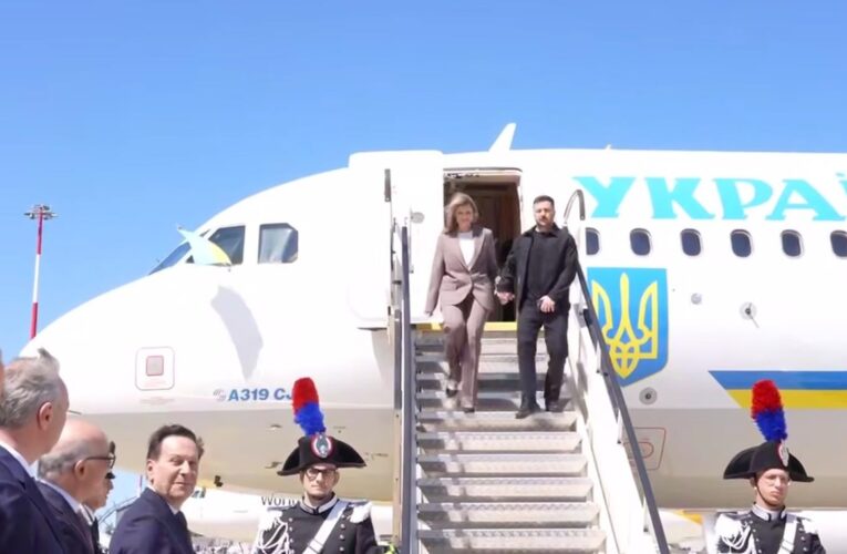 Зеленський прибув з візитом до Італії
