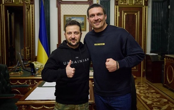 Новини України - Зеленський привітав Усика з премогою в реванші