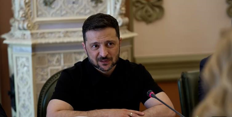 Зеленський провів зустріч із прем’єр-міністеркою Латвії