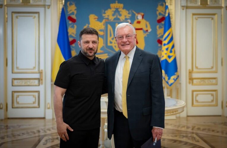 Зеленський провів зустріч з Келлогом у Києві