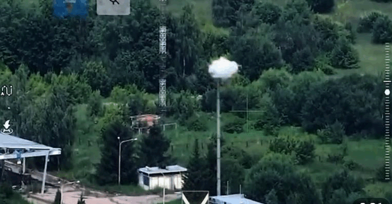 ЗСУ знищили прапор РФ на кордоні з Чернігівщиною