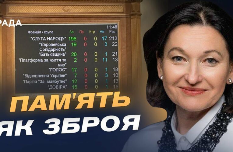 Новий законопроєкт про національну пам’ять: чому це питання безпеки | Ірина Констанкевич