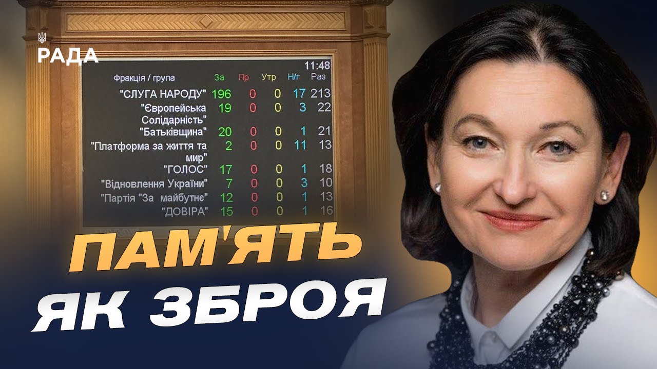 Новий законопроєкт про національну пам'ять: чому це питання безпеки | Ірина Констанкевич