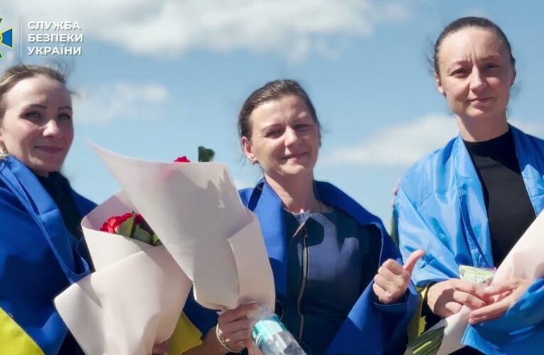 СБУ показала ексклюзивне відео з обміну полоненими 14 серпня