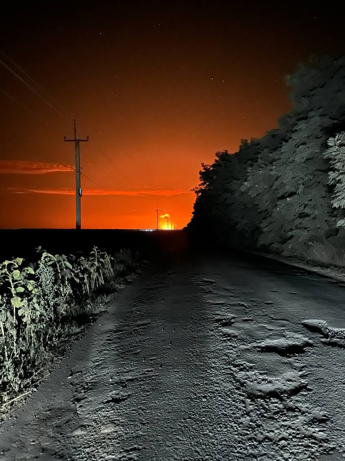 Новини України - Атака РФ: у Павлограді пожежу видно з Дніпра