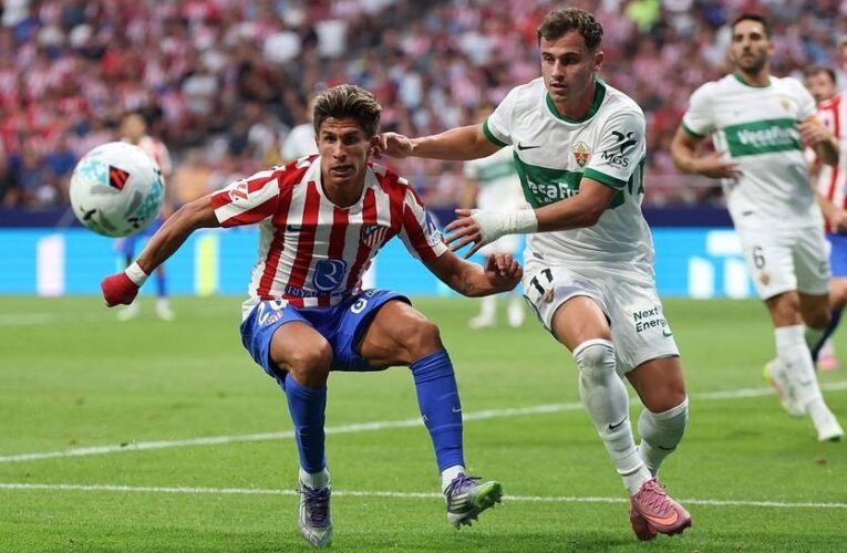 Атлетіко Мадрид забиває на восьмій хвилині, але Ельче виборює нічию