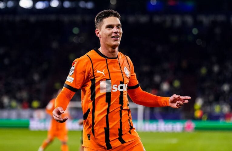 Бенфіка хоче взяти до свого складу Судакова із Шахтаря