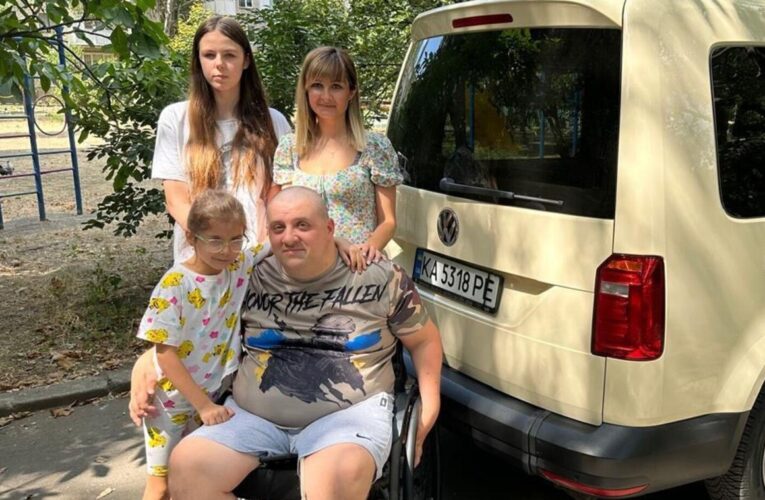 Благодійники надали ветерану 66-ї ОМБр інклюзивне авто