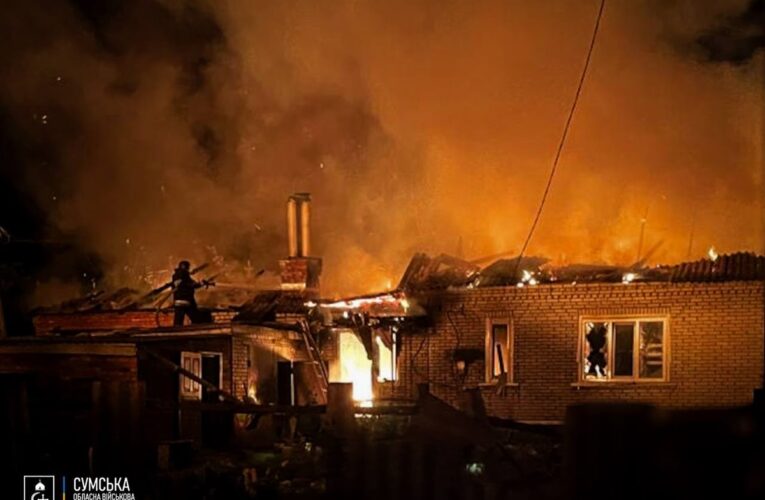 Десятки дронів РФ ударили по Сумщині й Одещині