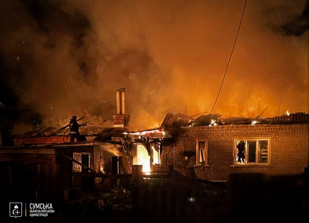 Новини України - Десятки дронів РФ ударили по Сумщині й Одещині