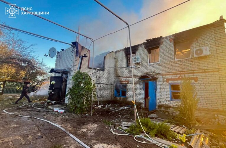 ДСНС показала наслідки удару по Харківщині