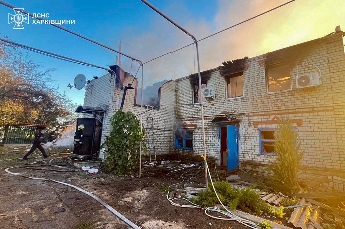 Новини України - ДСНС показала наслідки удару по Харківщині