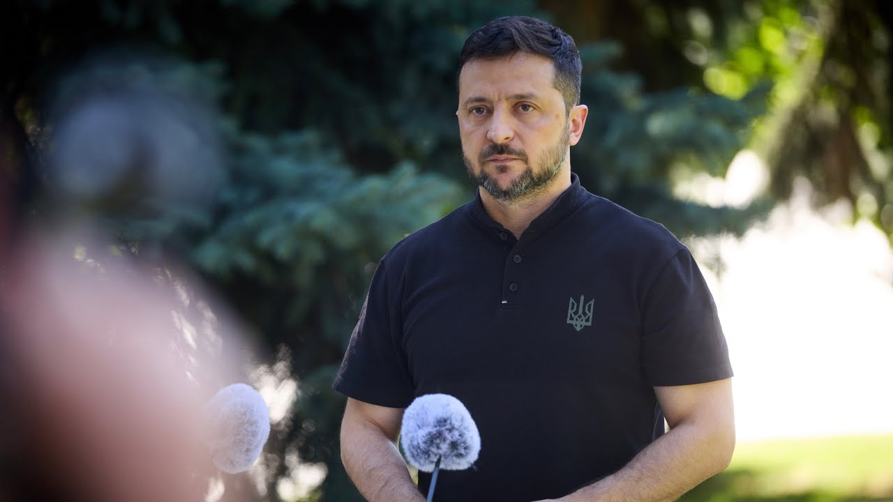 Спілкування Президента України Володимира Зеленського з журналістами 29 серпня 2025 року
