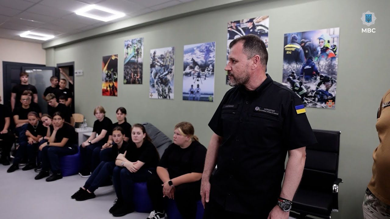 Ігор Клименко відвідав новостворений ліцей МВС у Кривому Розі