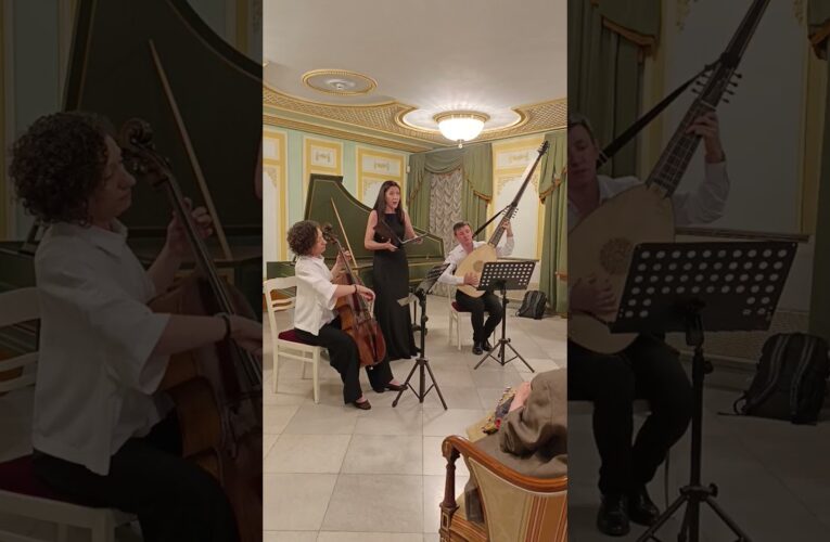 Фрагмент з концерту учасників барокових майстер-класів Йорґа Цвікера #classicalmusic #music