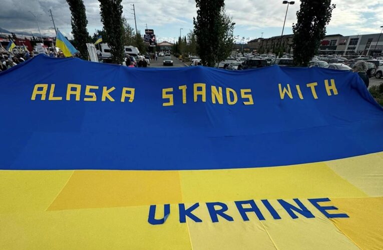 На Алясці провели мітинг на підтримку України