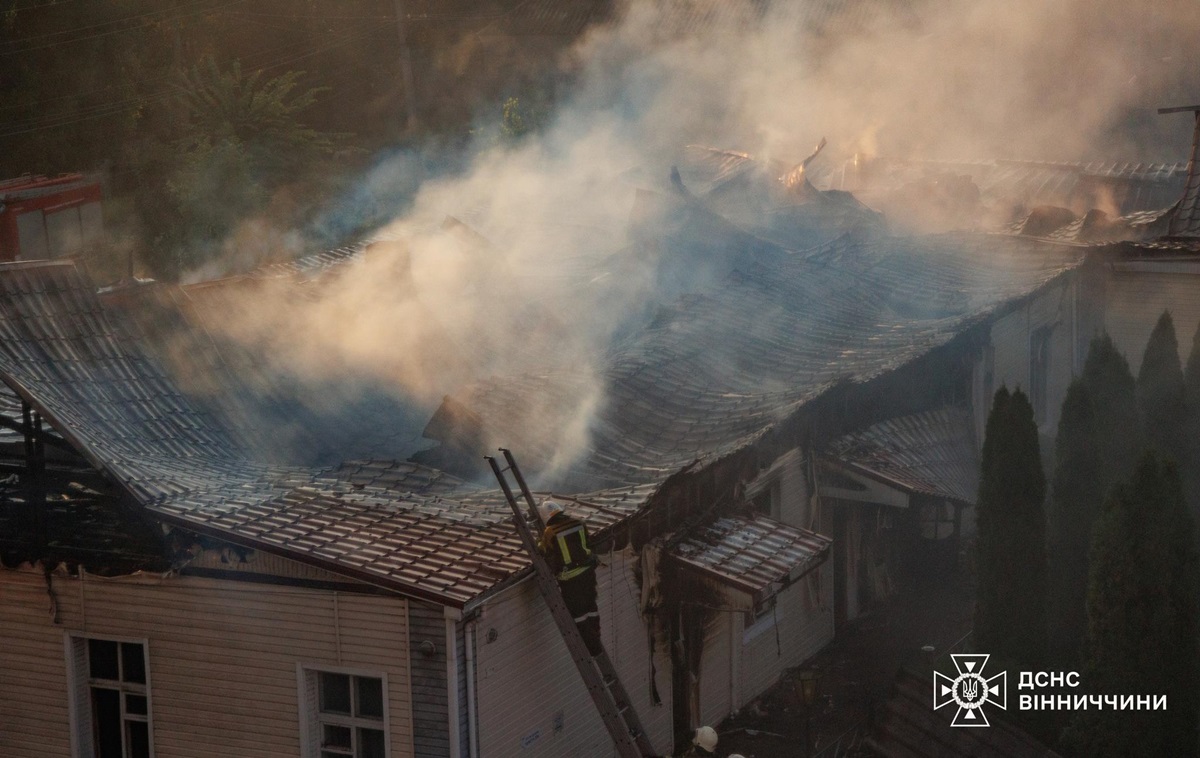 Новини України - На Вінниччині сталася масштабна пожежа в лікарні