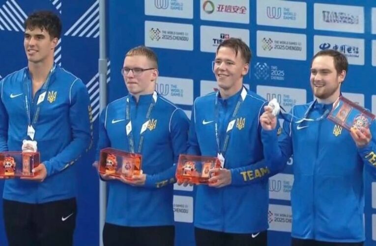 На Всесвітніх іграх у запливах підводного плавання в України три нагороди