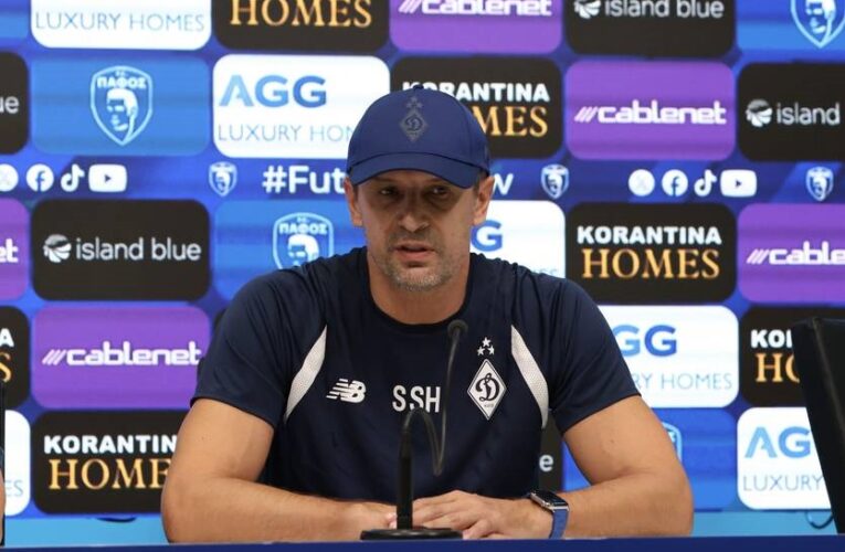 Наставник Динамо висловився про підготовку до матчу з Пафосом