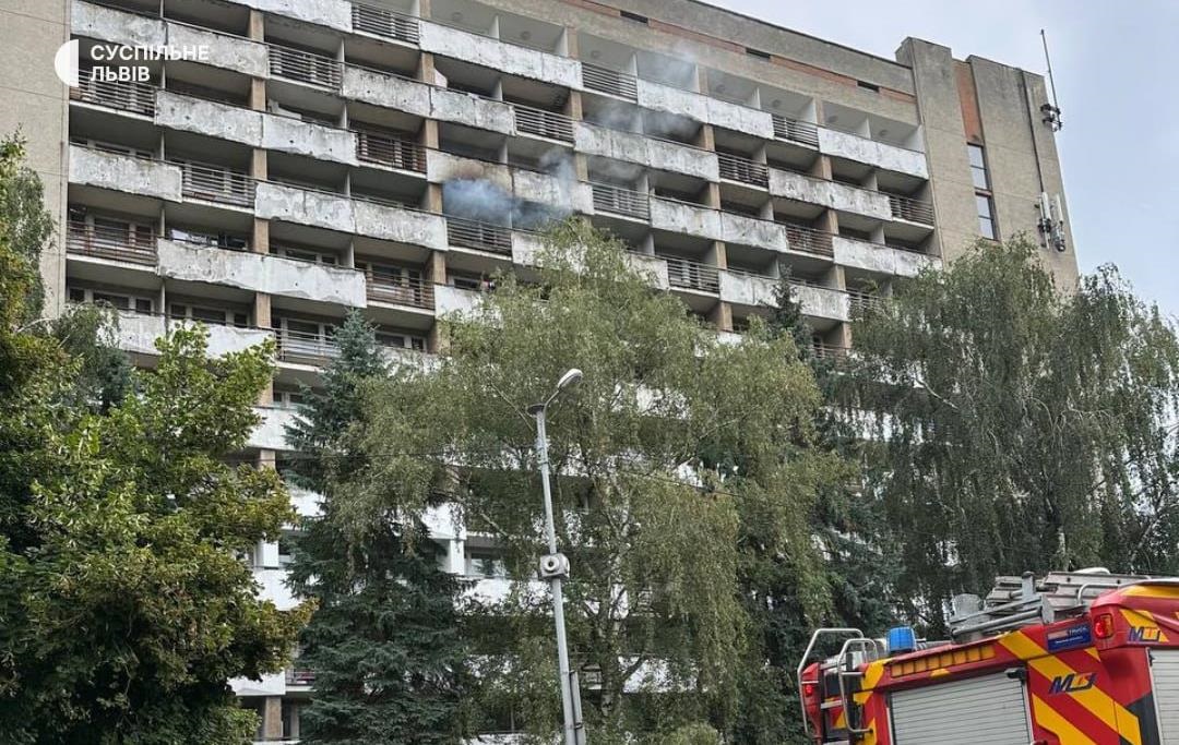 Новини України - Пожежа у готелі Львова: стало відомо про постраждалих