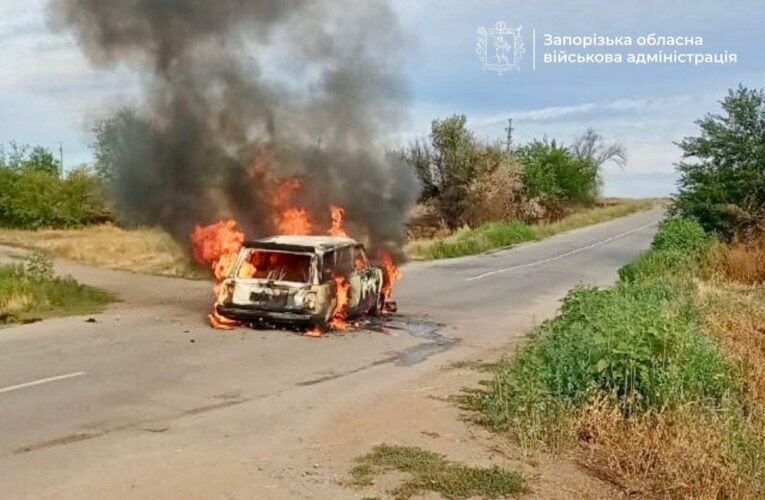 Росіяни вбили дроном двох цивільних під Запоріжжям