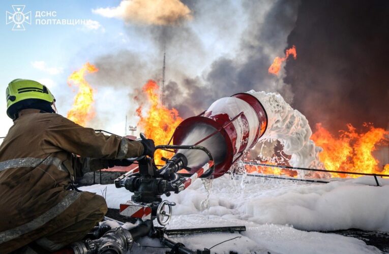 Рятувальники локалізували пожежі на Полтавщині