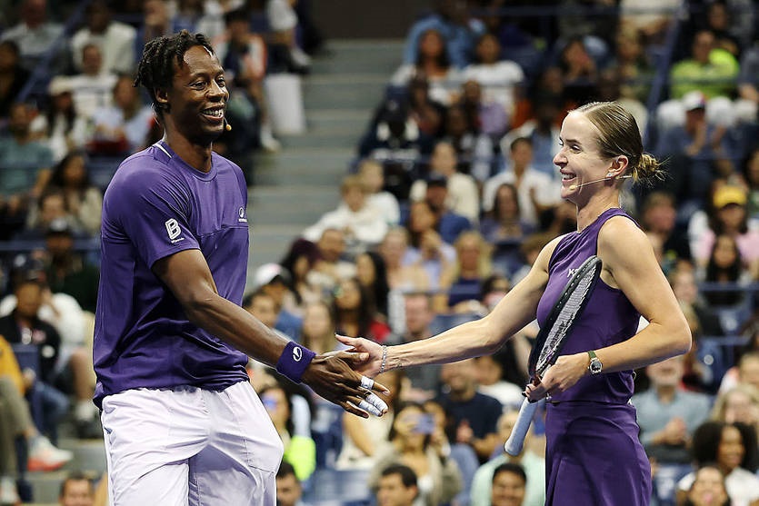 Новини спорту - Світоліна і Монфіс обмінялися поцілунком на US Open