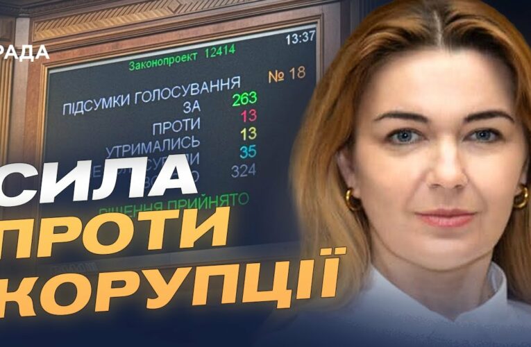 Як новий закон вплине на антикорупційні органи — пояснює народна депутатка Олена Мошенець
