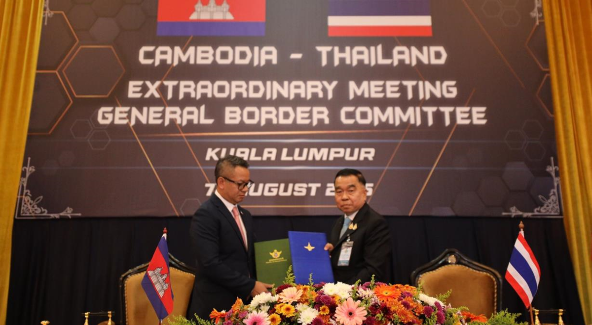 Новини світу - Таїланд і Камбоджа підписали мирну угоду