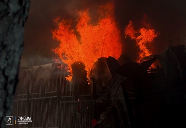 Тривожна ніч: ворожі Шахеди атакували Суми