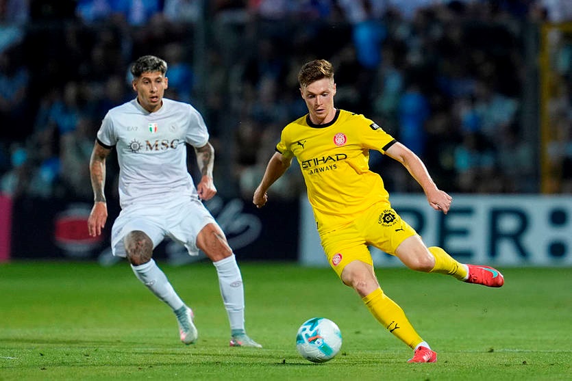 Новини спорту - Циганков зробив пас, Крапивцов не пропустив, але Жирона поступилася Наполі