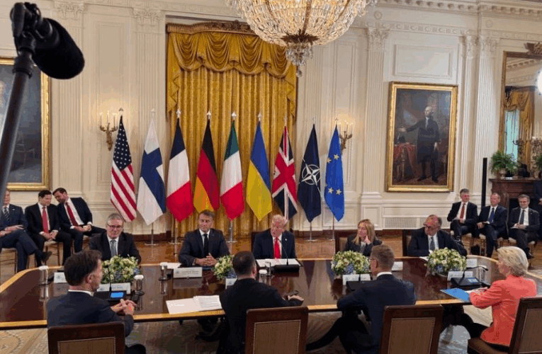 У США розпочалася зустріч щодо України за участю європейських лідерів