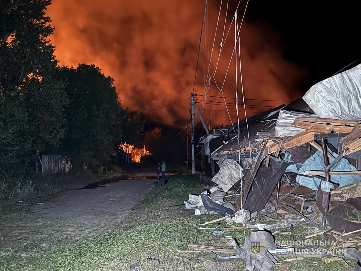 Новини України - Удар по Охтирці: 12 поранених, серед них діти