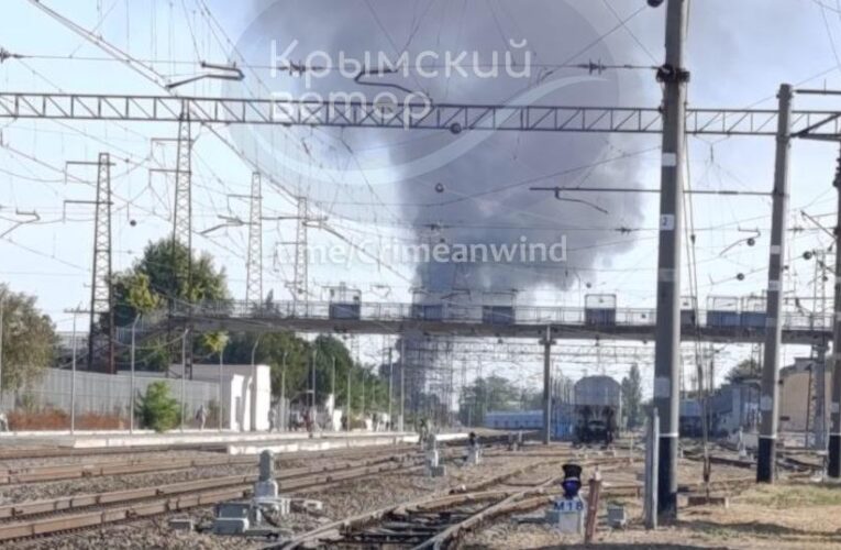 В Криму дрони атакували залізничну інфраструктуру