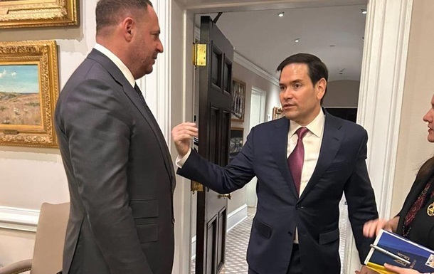 Єрмак і Рубіо узгодили позиції до саміту на Алясці