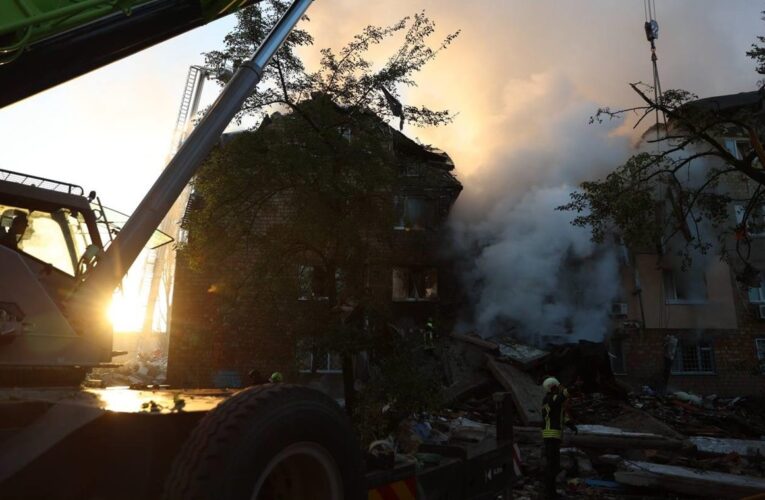 З’явились відео “прильотів” по Києву