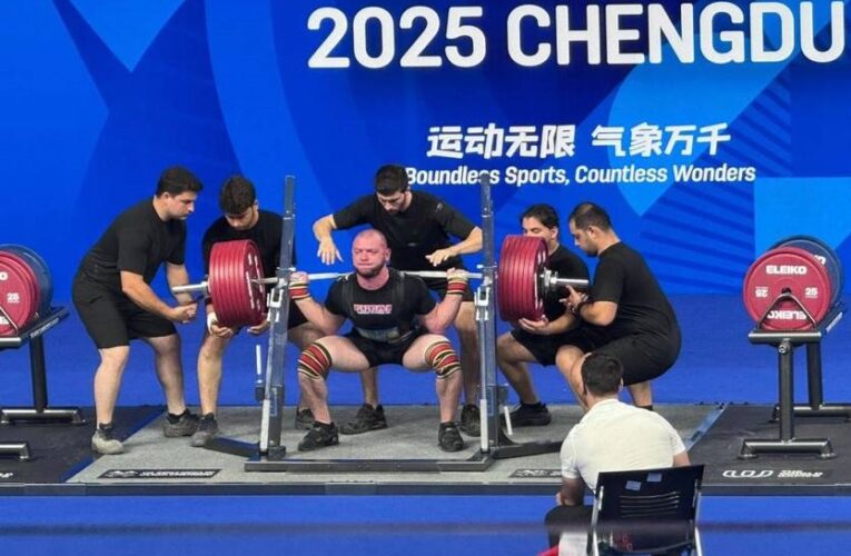 Золото і срібло в пауерліфтингу на Всесвітніх іграх-2025 – у активі України