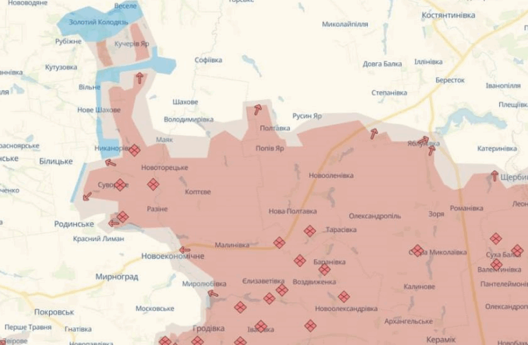 ЗСУ відкинули росіян на Донеччині – DeepState