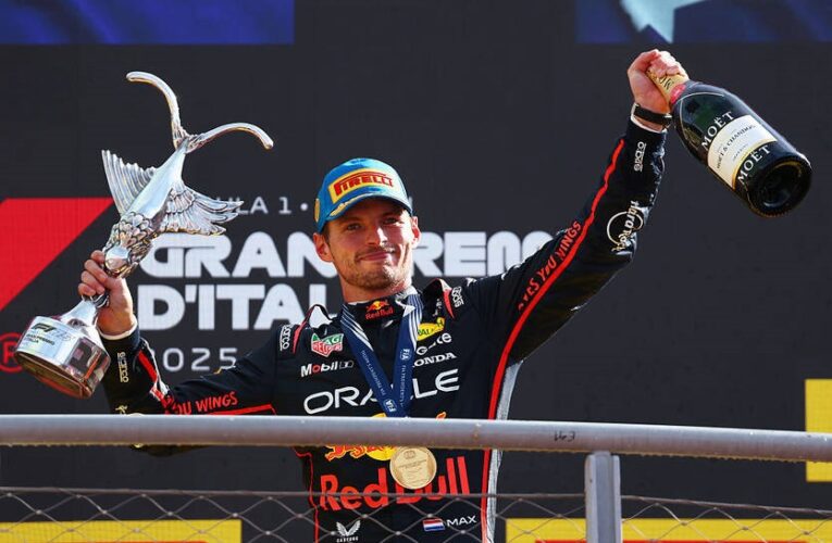 Гран-прі Італії підкорилося Ферстаппену: його відрив становив 19 секунд
