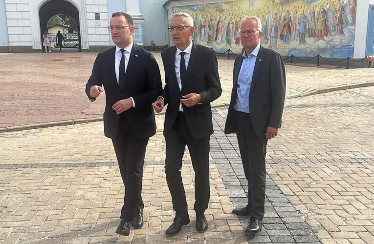 Лідери коаліційних фракцій ФРН прибули до Києва