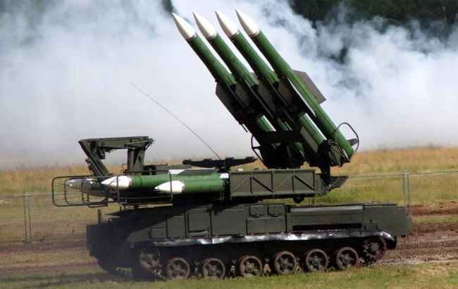 Нацгвардійці спалили російський ЗРК