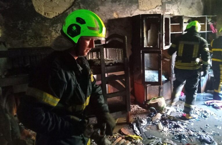 Під час пожежі у Кривому Розі загинули двоє дітей